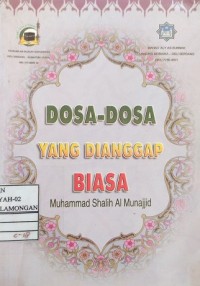 Dosa-Dosa yang Dianggap Biasa